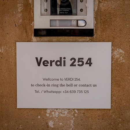 Verdi 254 Barcelona Exterior foto